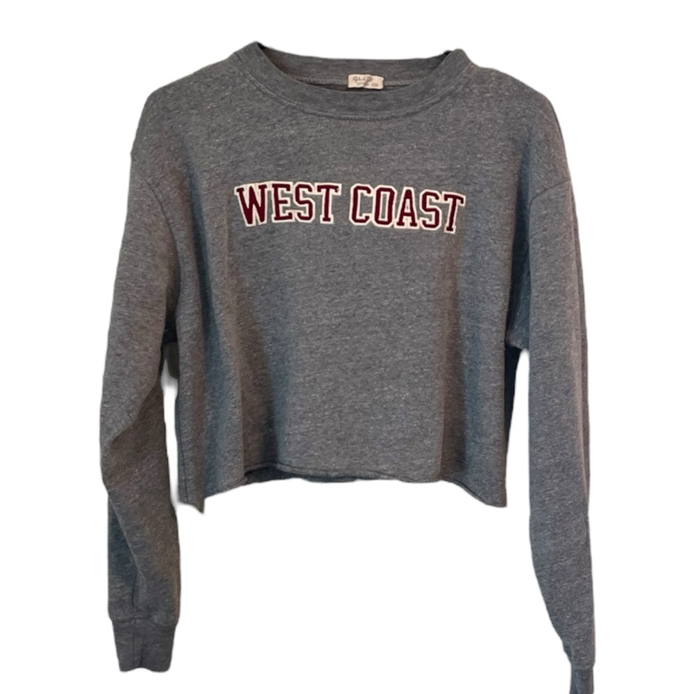 Brandy Melville John Galt cropped sweatshirt